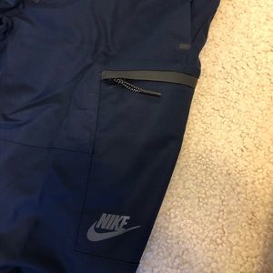 Nike Navy Blue Tapered Training Pants